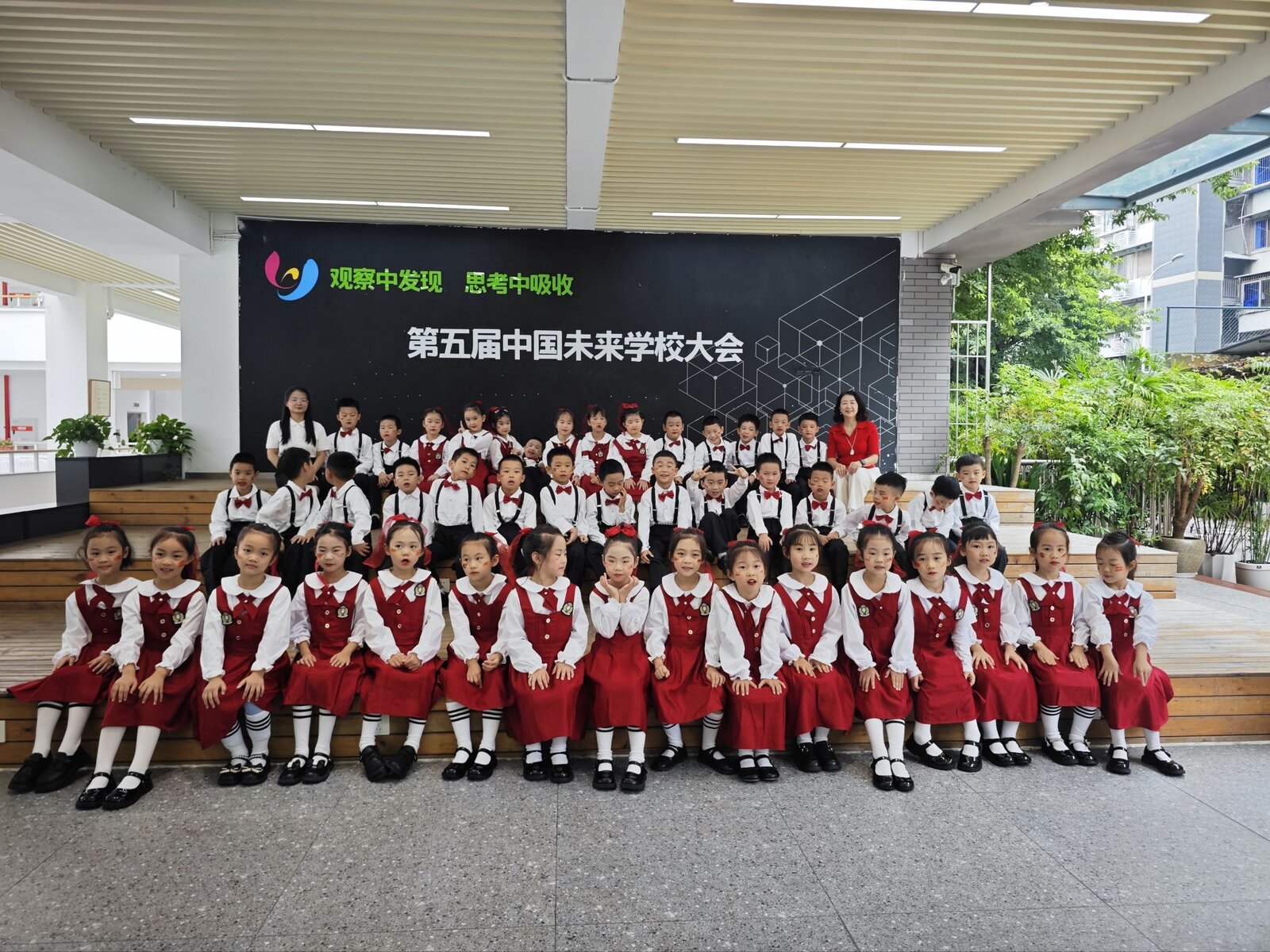 儿歌表演合照